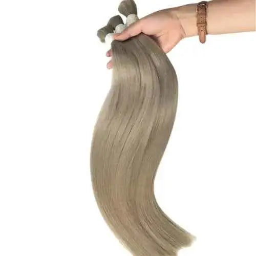 Bulk Hair Extensions Dark Ash Blonde (#18A) Raw Vietnamese Hair