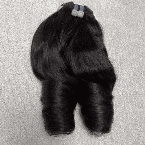 Brown Tip Bouncy Curl Baby Thin Vietnamese Hair