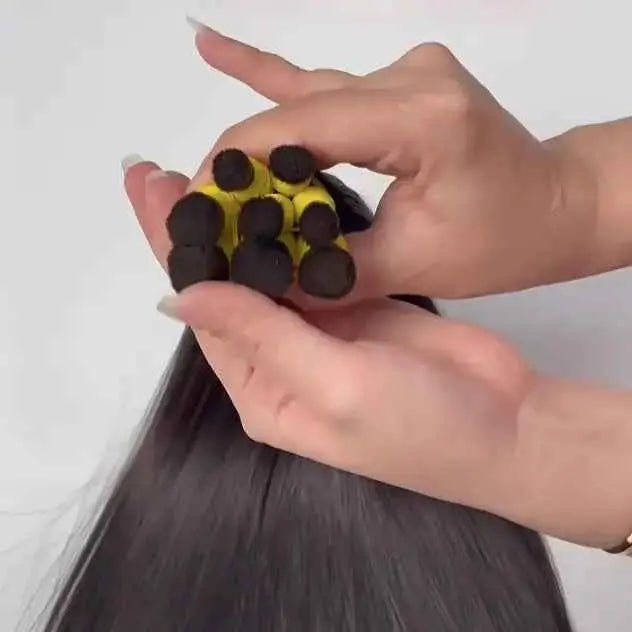 Bulk Hair #1 Color Jet Black Straight Raw Vietnamese Hair