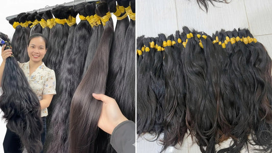 Raw Vietnamese Human Hair from Trusred Factories