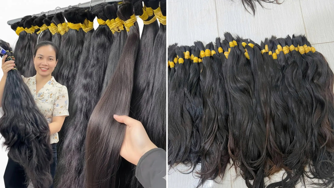 Raw Vietnamese Human Hair from Trusred Factories