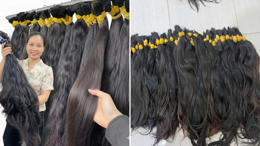 Raw Vietnamese Human Hair from Trusred Factories