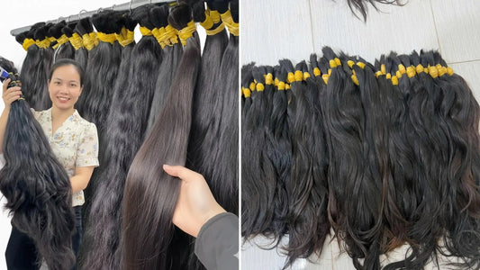 Raw Vietnamese Human Hair from Trusred Factories