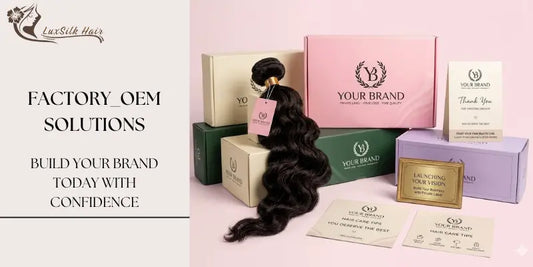 Start your hair business with factory direct OEM solutions