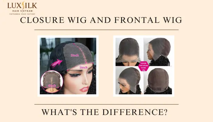 Closure wig and frontal wigs: What is the difference?