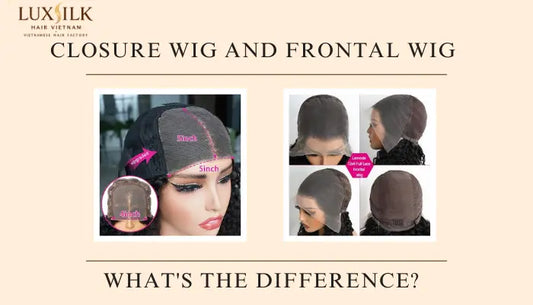 Closure wig and frontal wigs: What is the difference?