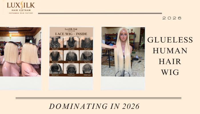 Glueless wigs wholesale from Vietnamese hair factory