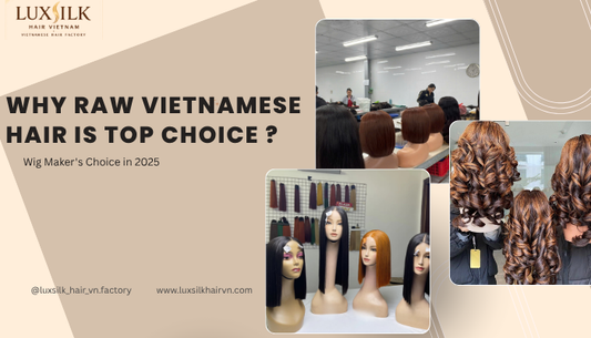 why raw Vietnamese hair is top choice for wig makers