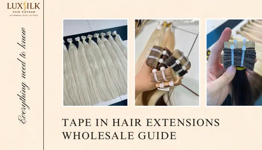 Wholesale Guide for Tape In Hair extensions Vietnamese Hair