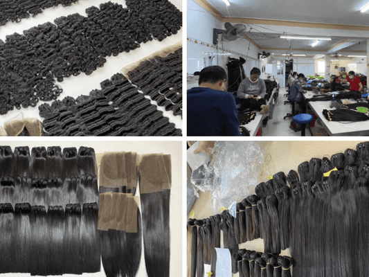 Vietnamese hair wholesale factory