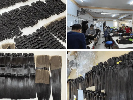 Vietnamese hair wholesale factory