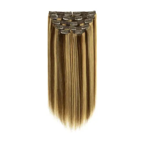 #4/27 Clip in Hair Extensions Raw Vietnamese Hair