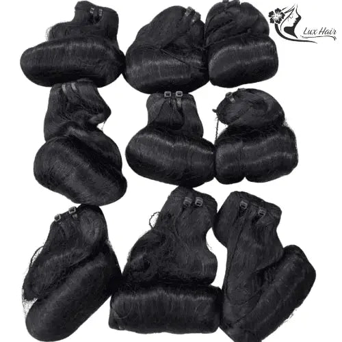 Natural Black Egg Curly Vietnamese Hair Lux Hair