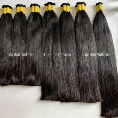 Vietnamese Raw Standard Bulk Hair for Bleaching Lux Hair