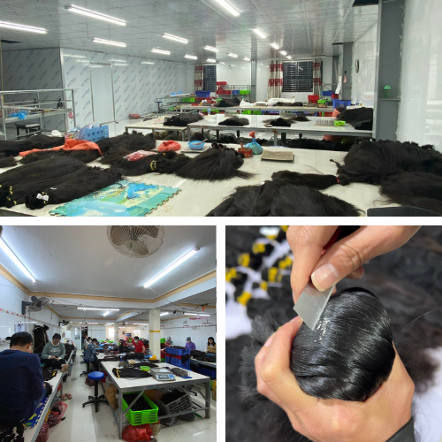 Vietnamese hair wholesale factory