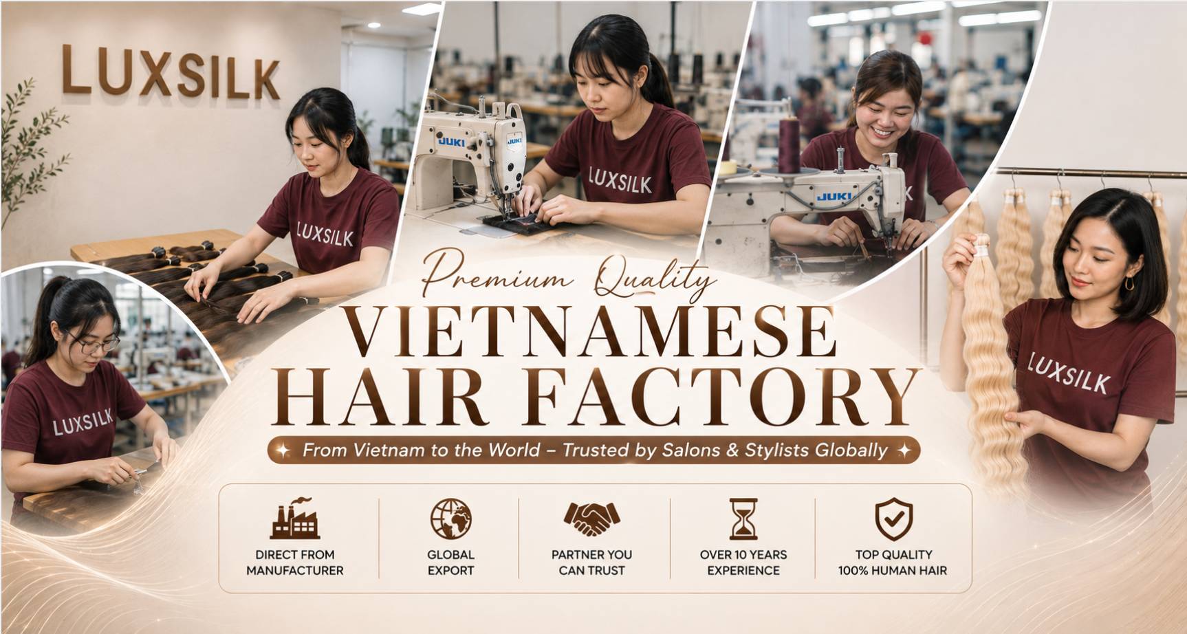 LuxSilk Hair Vietnamese Hair Factory