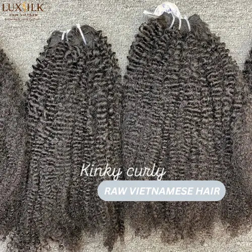Mèches de cheveux vierges vietnamiens bouclés de qualité supérieure
