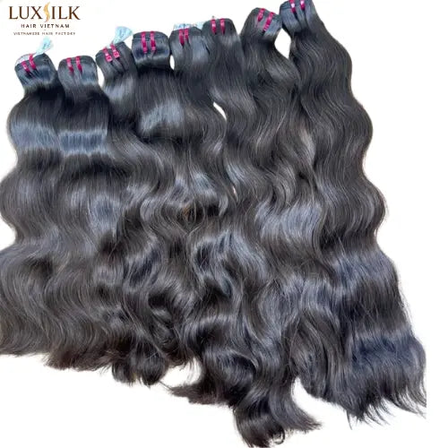 high quality premium raw vietnamese hair natural wavy