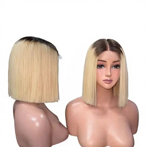Ombre Blonde Human Hair Wigs Vietnamese Hair