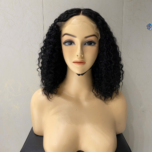 Vietnamese hair pixie curly wig 12 inches
